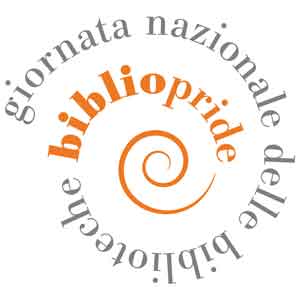 Logo a spirale del Bibliopride, Giornata nazionale delle biblioteche