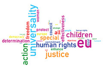 Grafica sui diritti umani